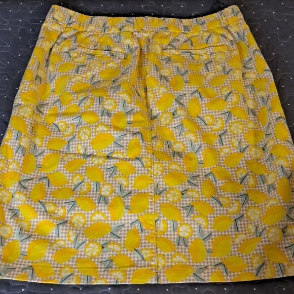 Lands' End lemons skorts size 6 tall - Picture 5 of 6